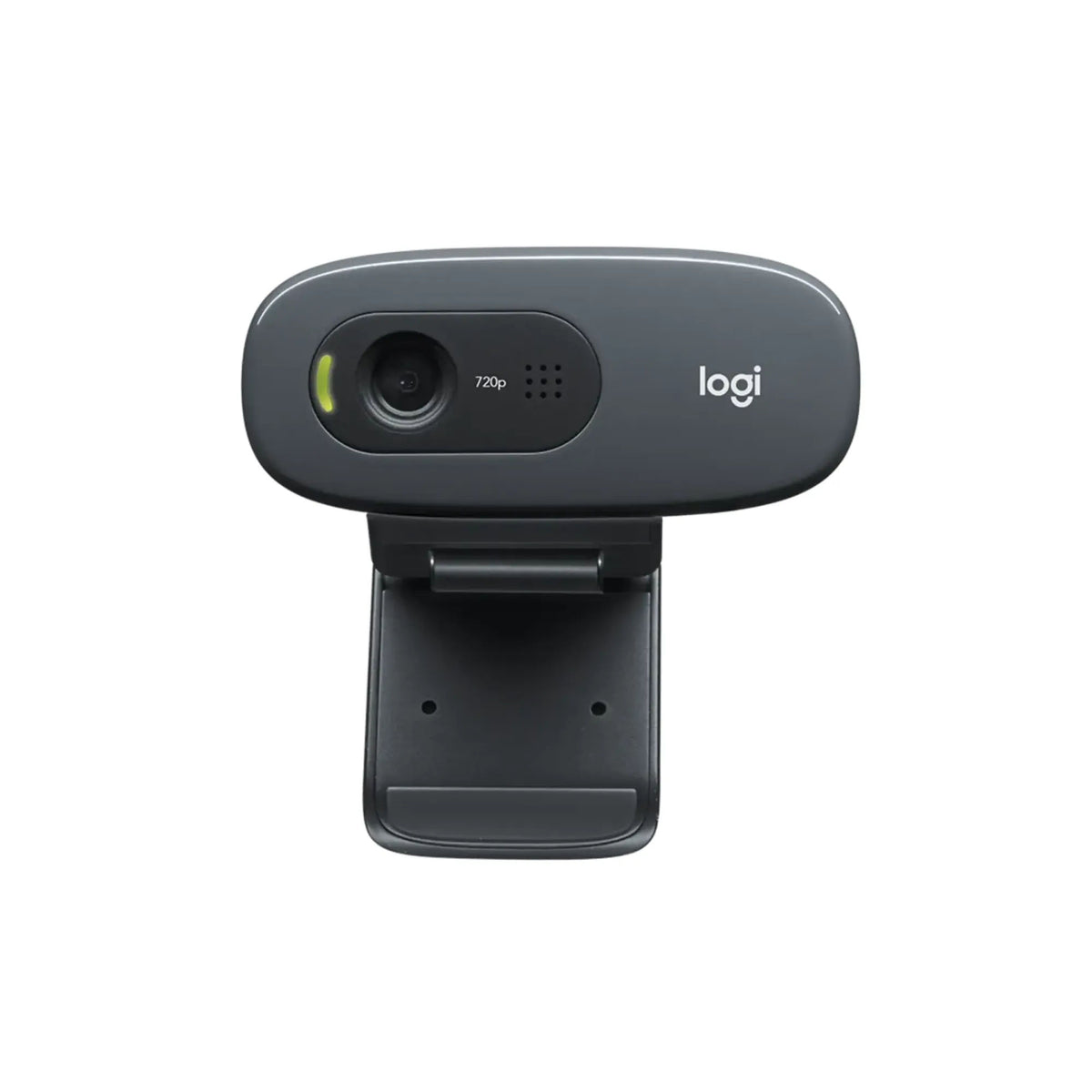 Logitech C270 HD Webcam, 720p 30fps Video, Noise-Reducing Mic, Light Correction, 960-001063
