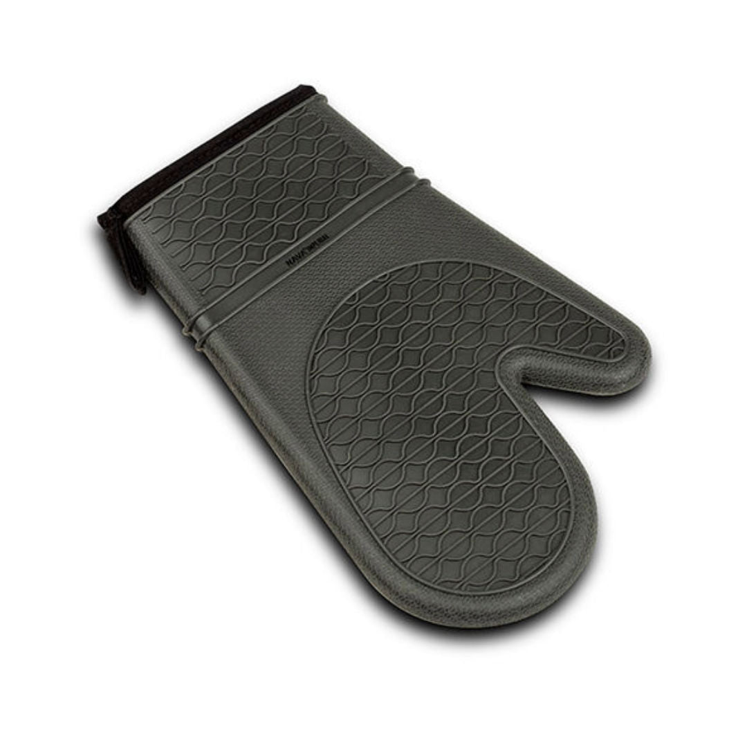 Nava Silicone Oven Mitten Imperial With Fabric Inside, 30cm