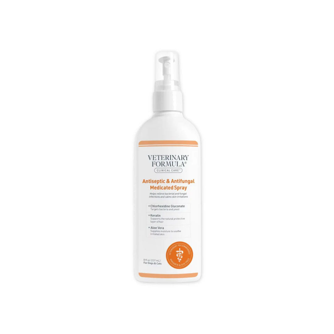 Synergy Labs Veterinary Formula Clinical Care Antiseptic & Antifungal Spray For Dogs & Cats, 236ml