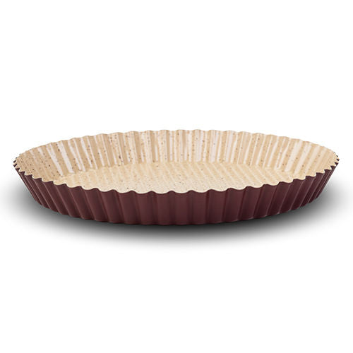 NAVA Terrestrial Flan Tray With Ceramic Nonstick Coating, 27cm