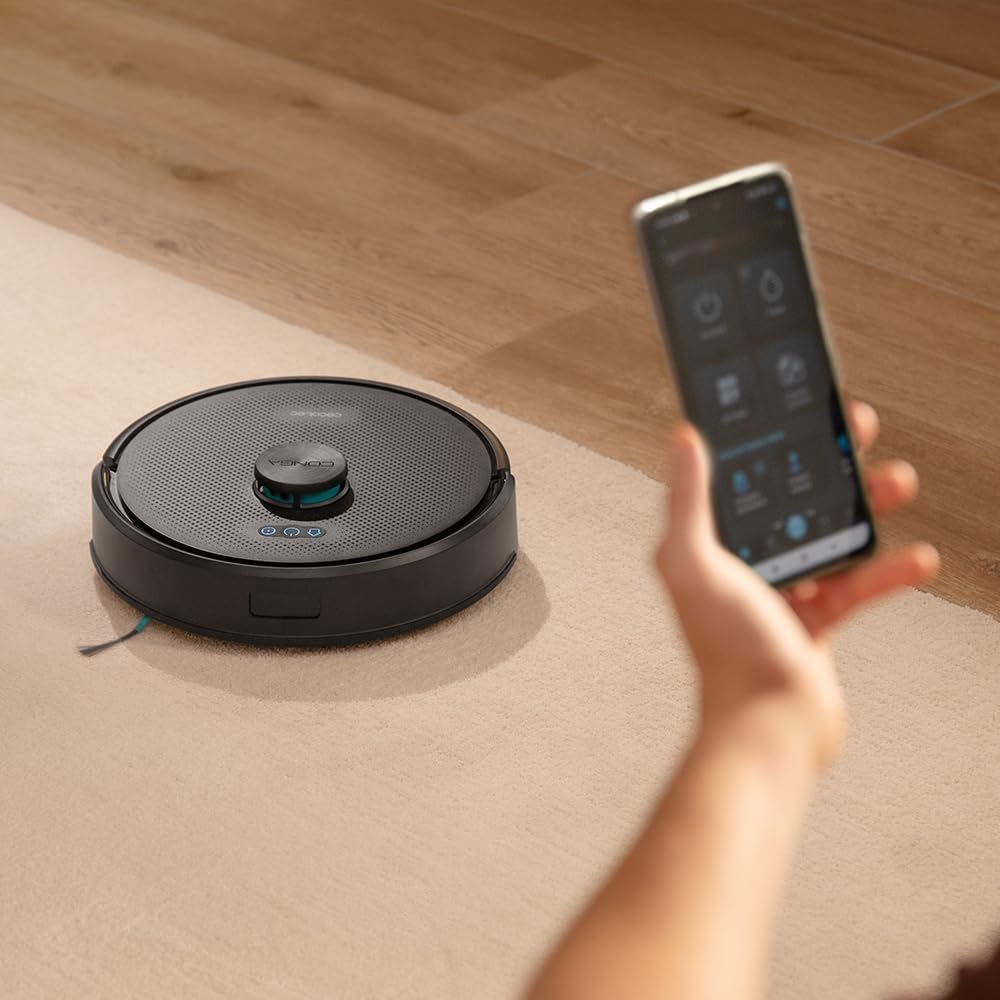 Cecotec 114518 Conga M70 Robotic Vacuum Cleaner, Black