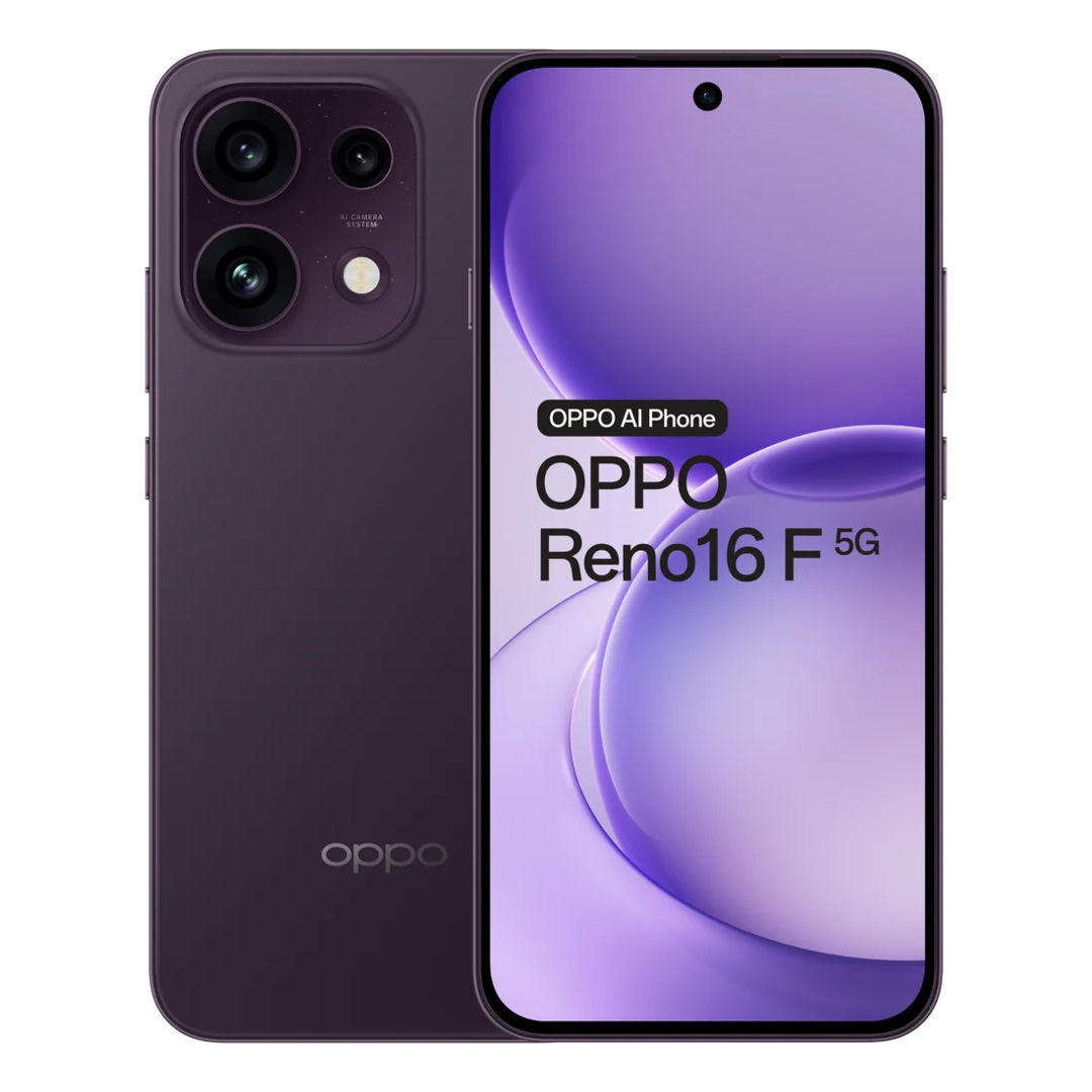 OPPO Reno 16F 5G Smartphone, 8GB RAM, 256GB Storage