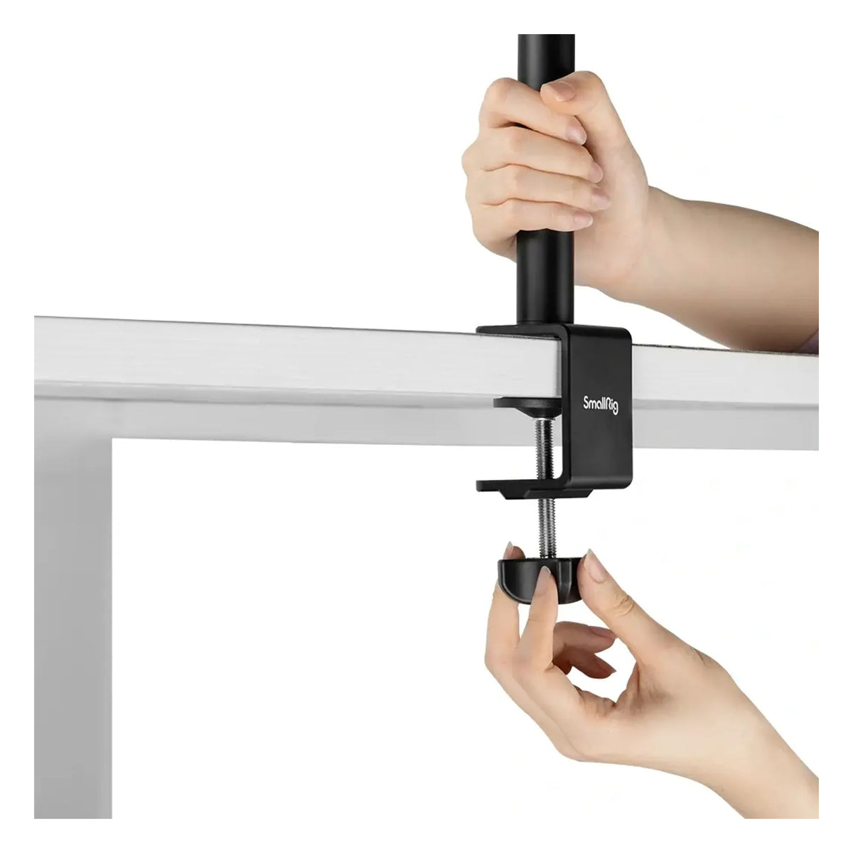 SmallRig Encore DT-30 Desk Mount Stand with Auxiliary Holding Arm, C-Clamp Base, 3992