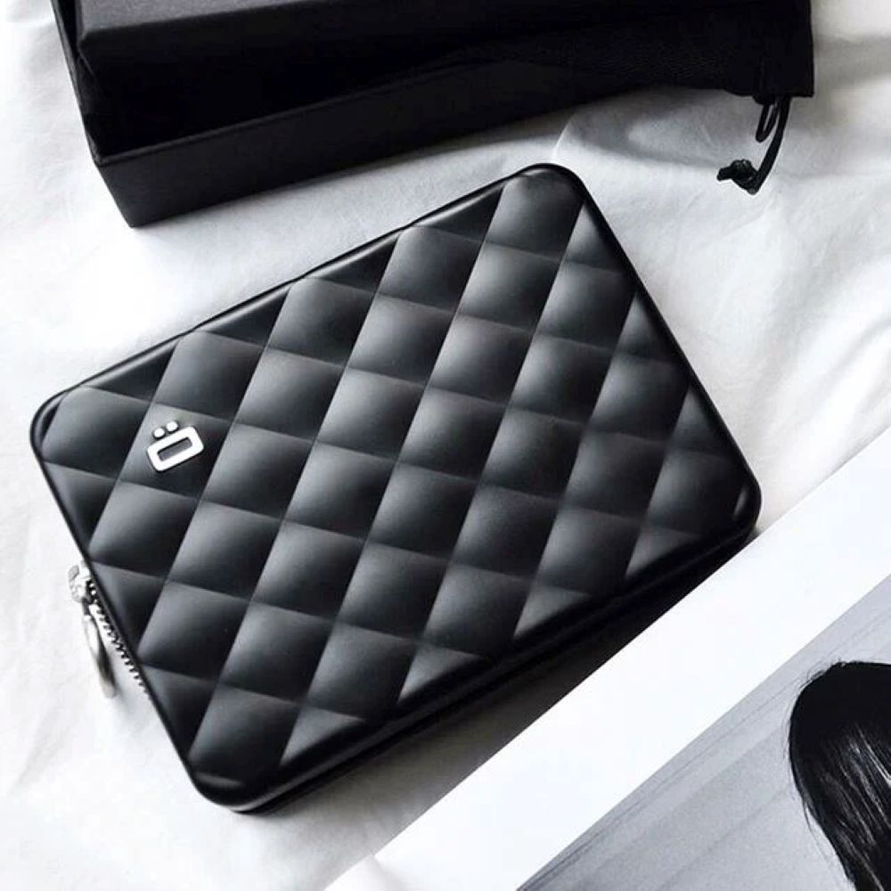 Ogon Helsinki Ladies Wallet Large Case, Black