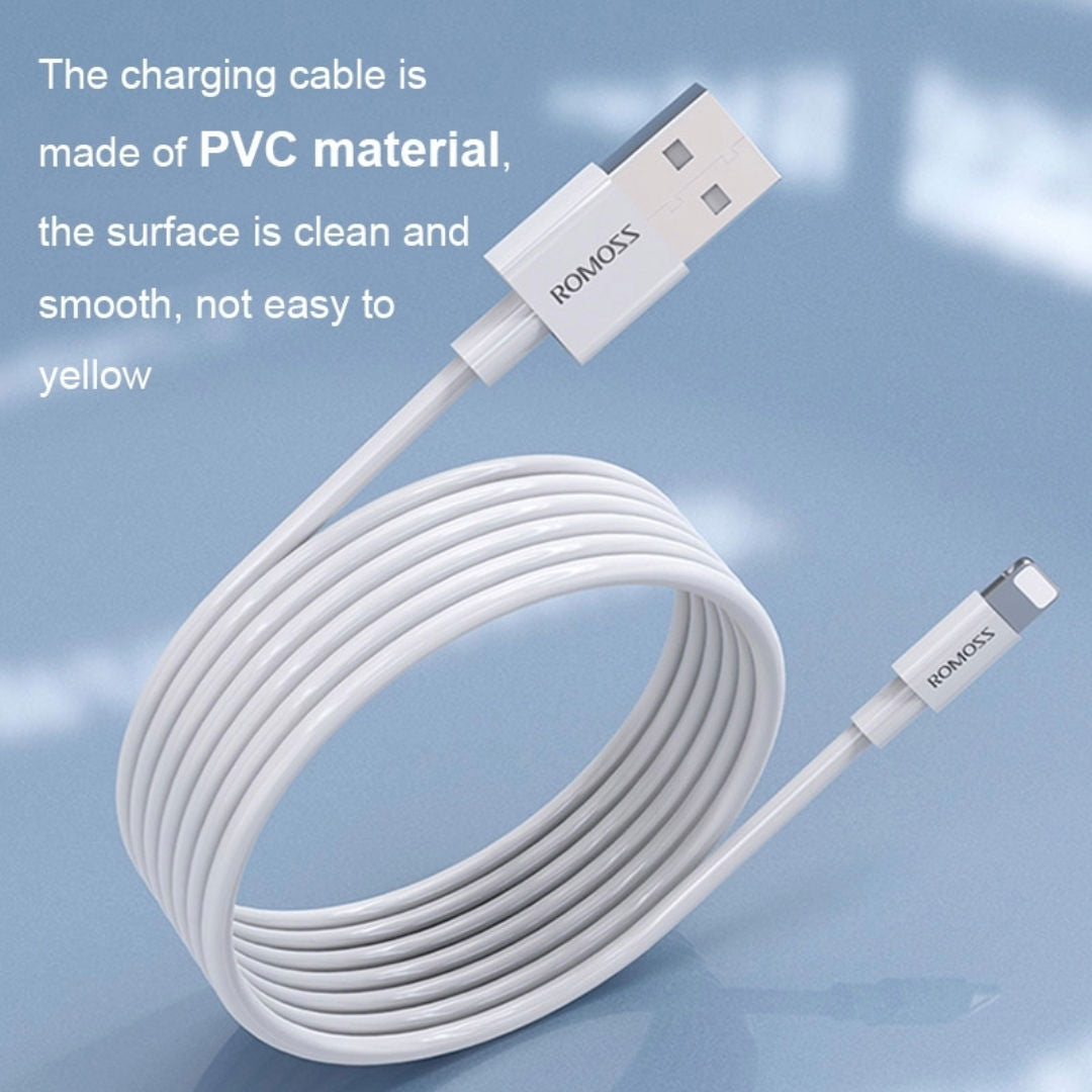 Romoss Lightining Cable, CB12, 1M, White