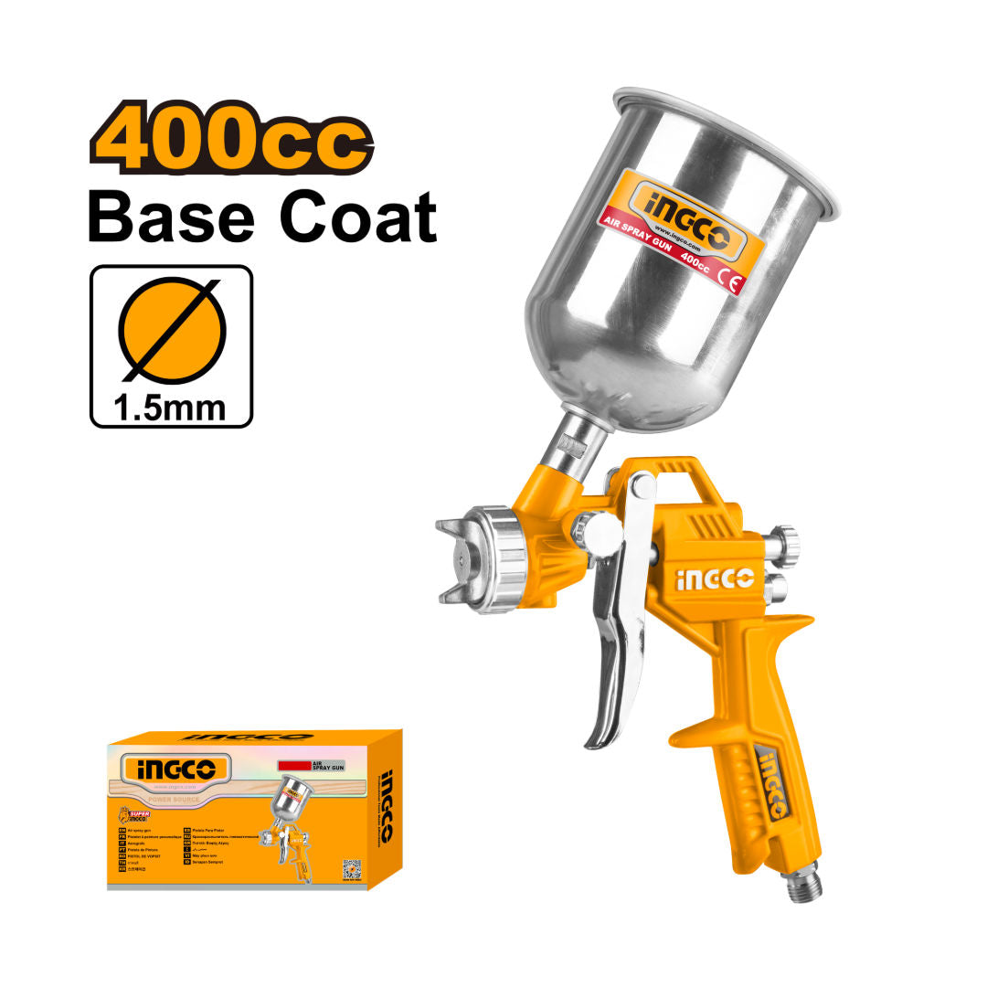 INGCO Air Spray Gun, Multi-Connector Set