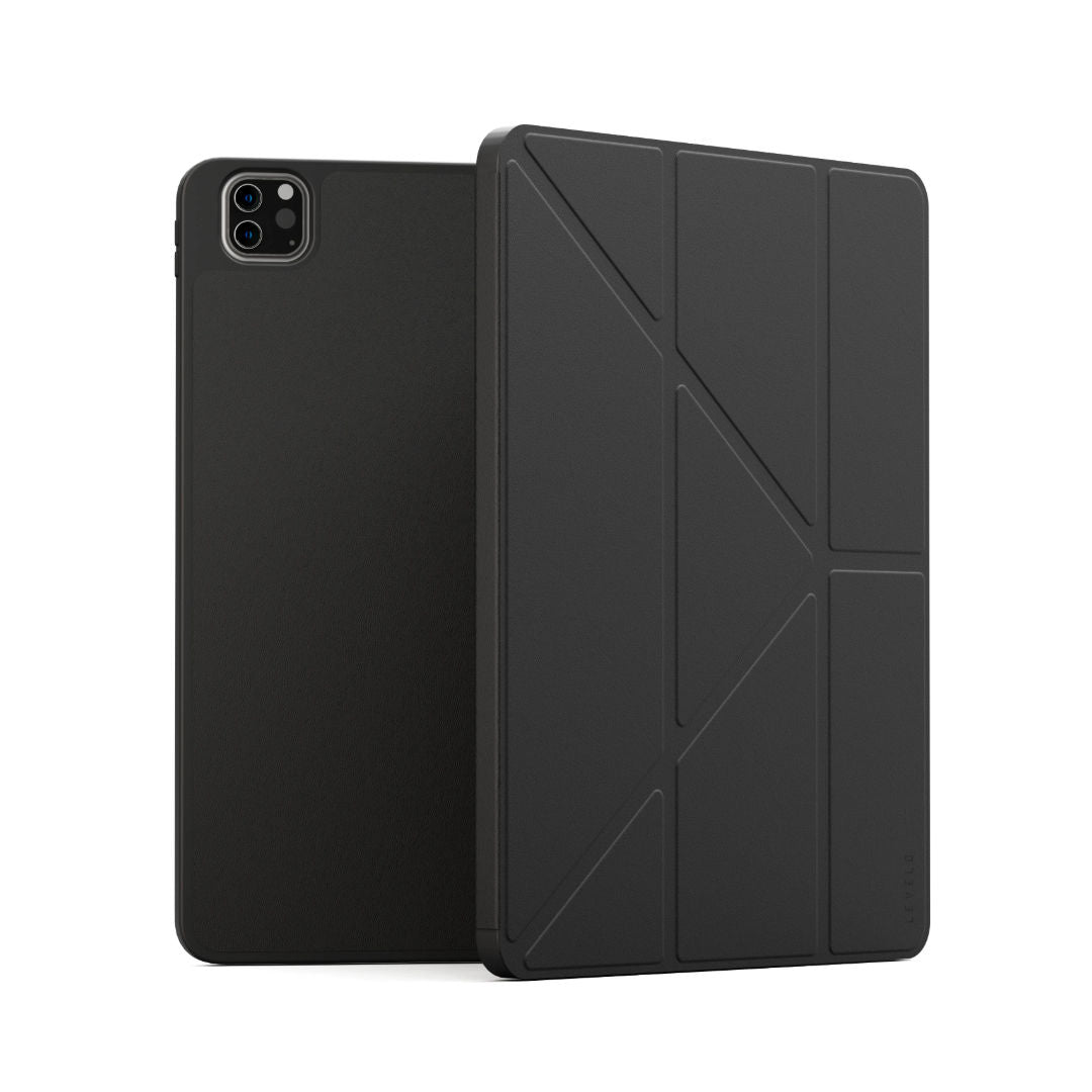Levelo Elegante Hybrid Leather Magnetic Case for Apple iPad series, Shockproof