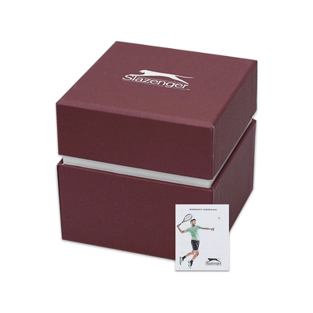 Slazenger Women's Analog Watch with Stainless Steel Bracelet, 35mm