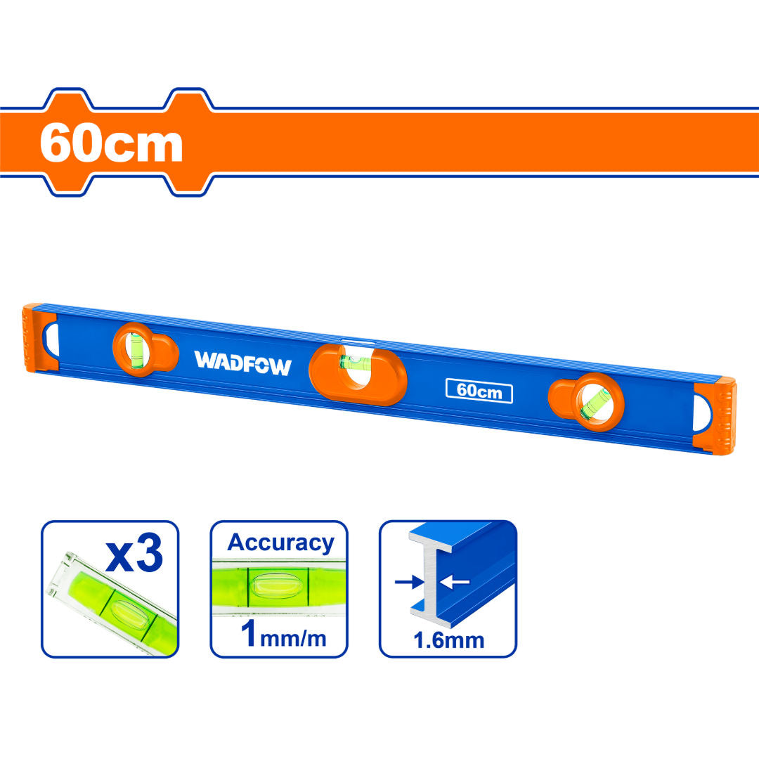 WADFOW I-Beam Spirit Level, 1.6mm Thick