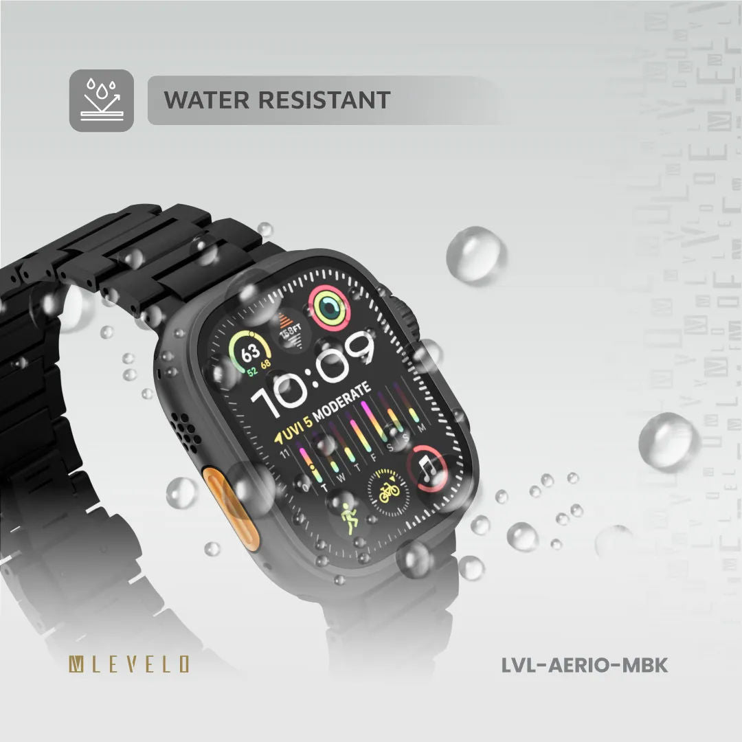Levelo Aerio Titanium Watch Strap for Apple Watch 49/46mm