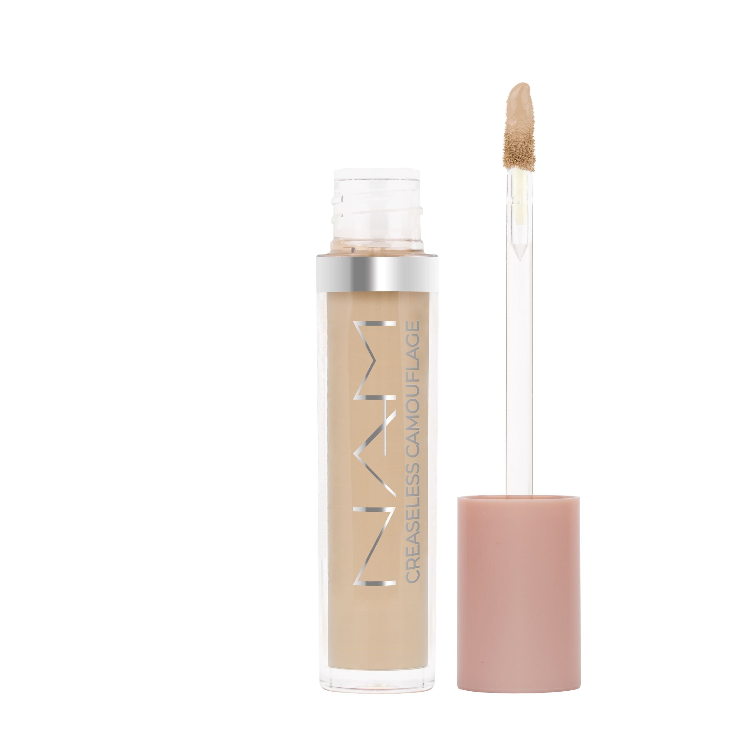 NAM Creaseless Camouflage Corrector, High-Coverage, Crease-Resistant Liquid Concealer