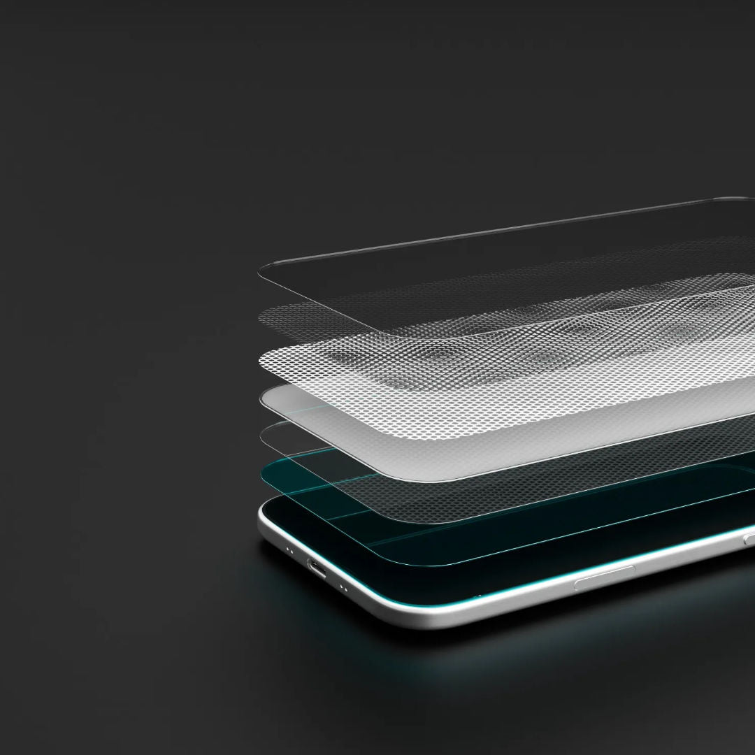 Levelo ArmorX 3D 9H Screen Protector for iPhone 17 Series, 1.5m Drop Tested