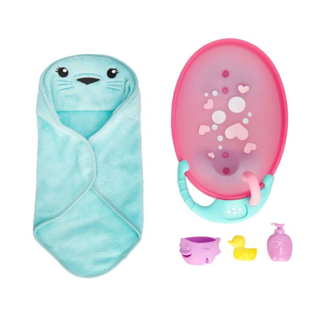 Cry Babies Newborn Sarah My First Bath Doll Playset
