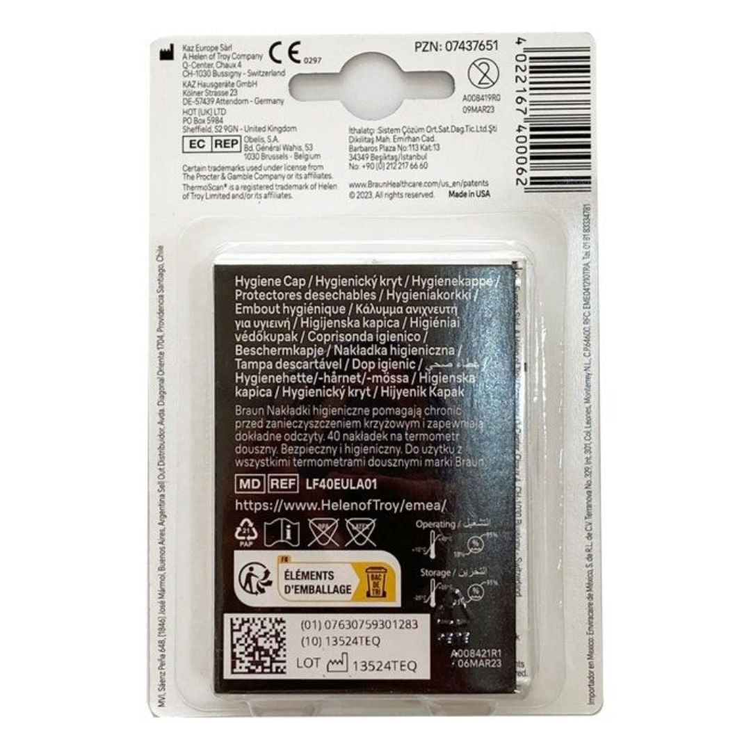 Braun LF40 Thermoscan, Disposable Lens Filters