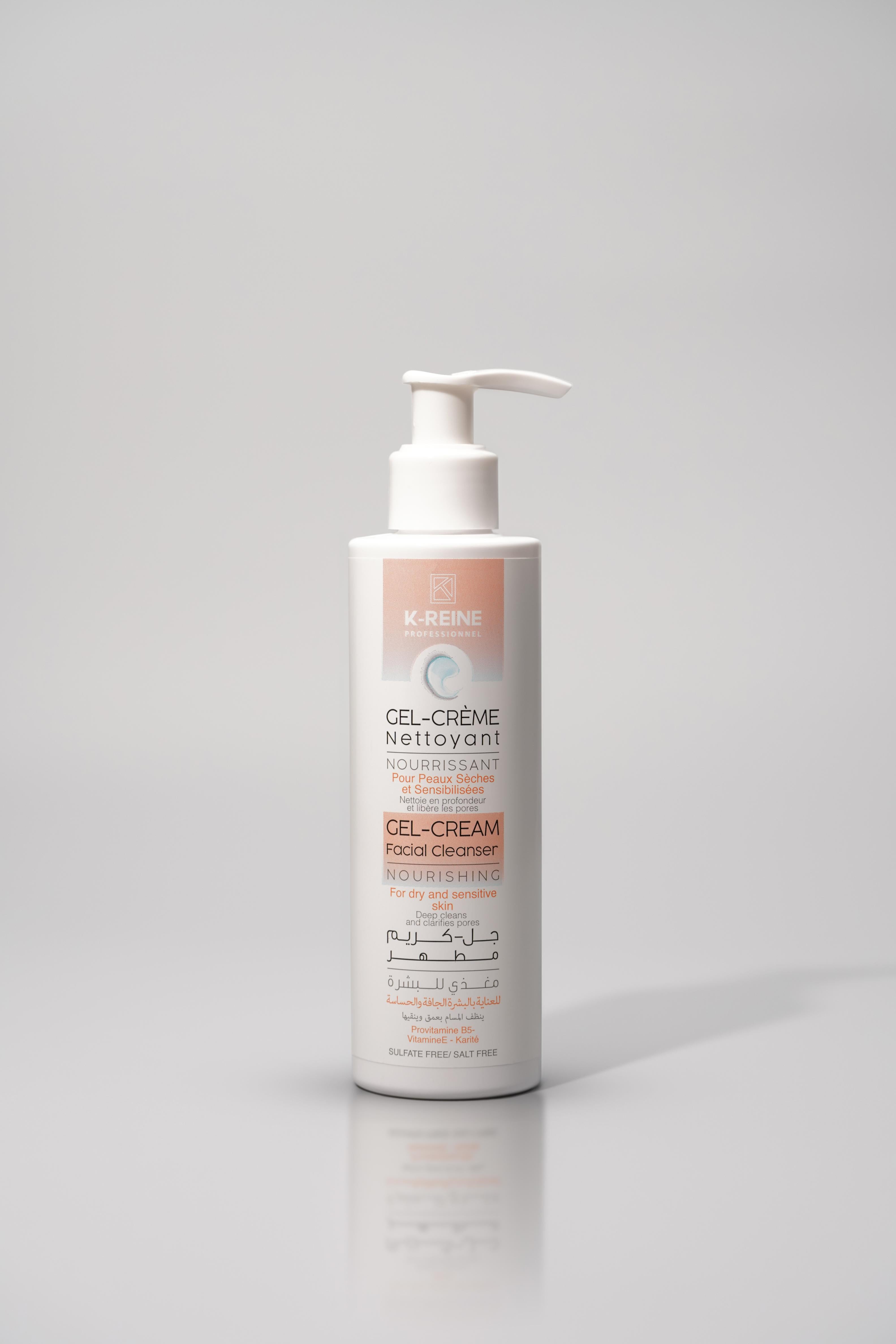 K-Reine Gel Nettoyant Facial Cleanser Moisturizing Mattifying, 200ml