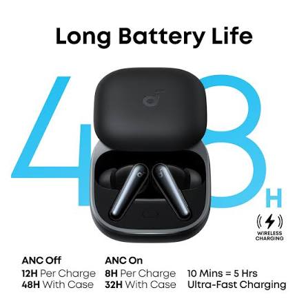 Anker Soundcore Liberty 5 True Wireless Earbuds - Black