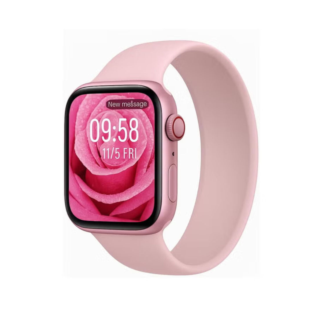 WISME X51 Mini Smart Watch with 3 Bands, Pink