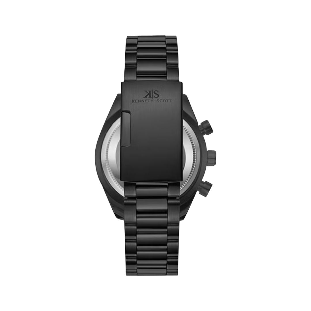 KENNETH SCOTT Men's Chronograph & Multi-Function Analog Watch, K23150-BBBBG Series