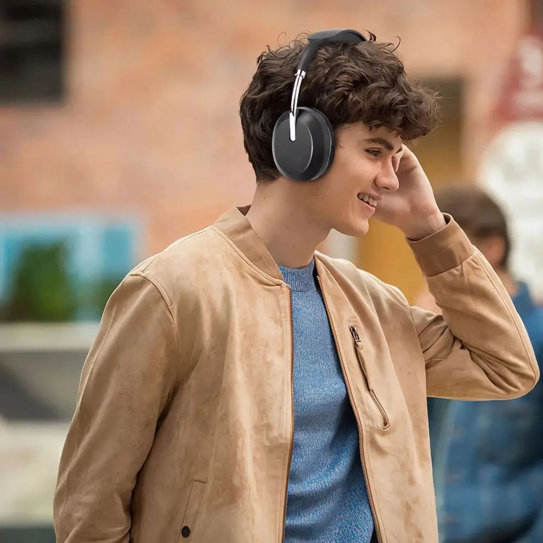 Pawa Thunk Over-Ear Wireless Stereo Headphone, Black