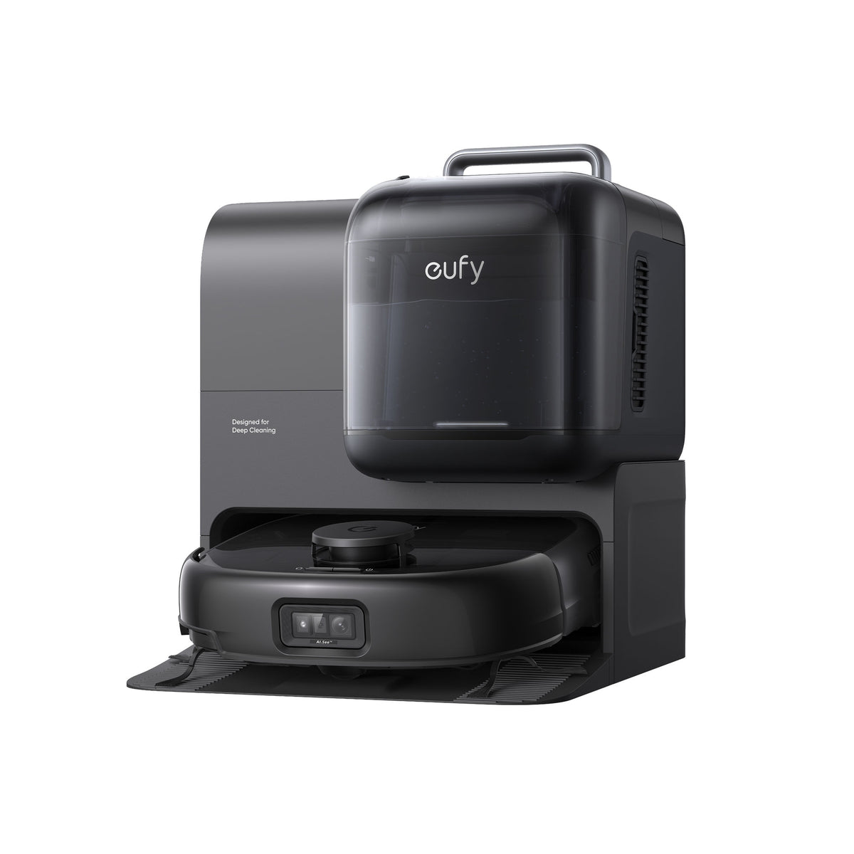 Anker eufy Omni E28 3-in-1 Robot Vacuum, Black