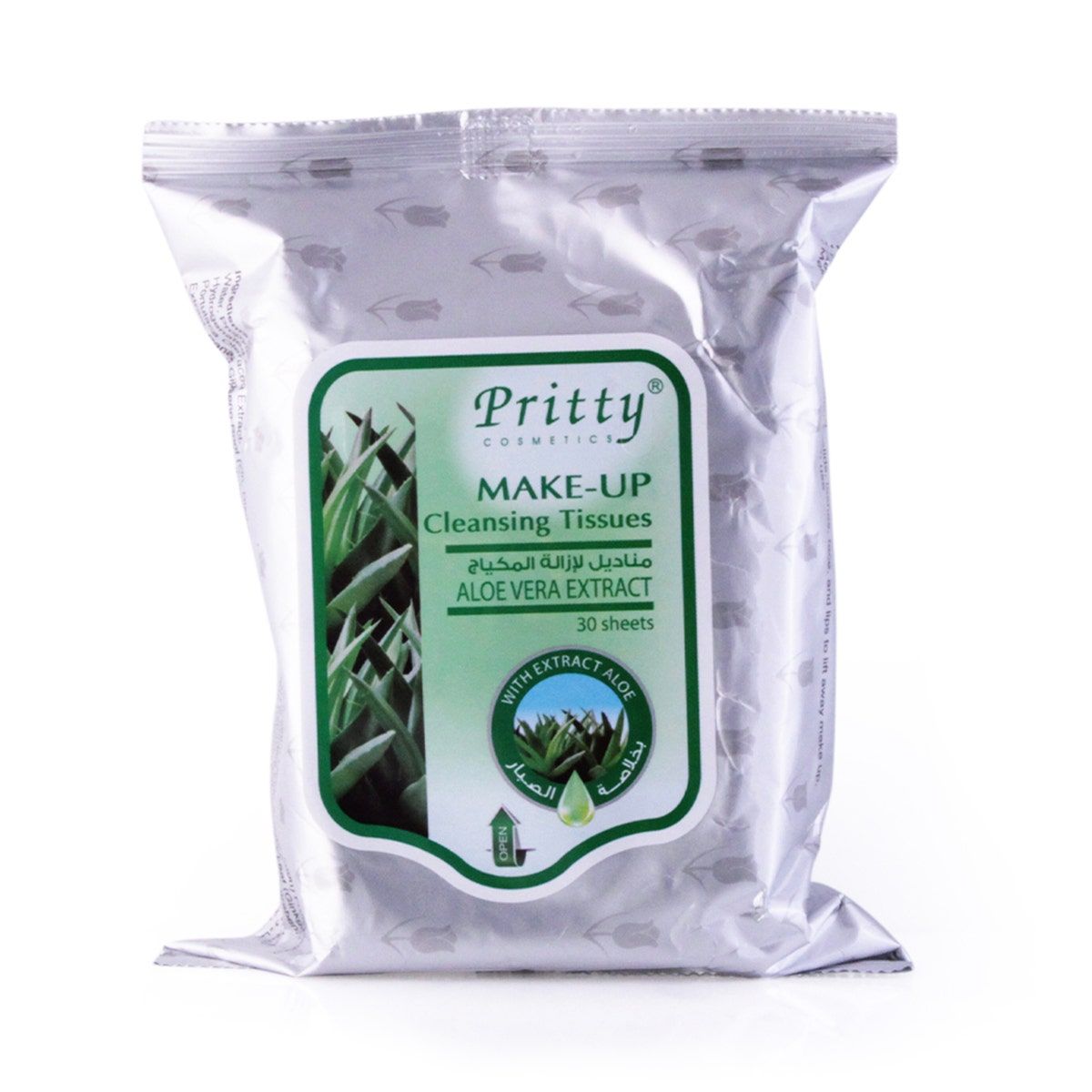 Pritty Cosmetics Makeup Tissue, 30 Pieces