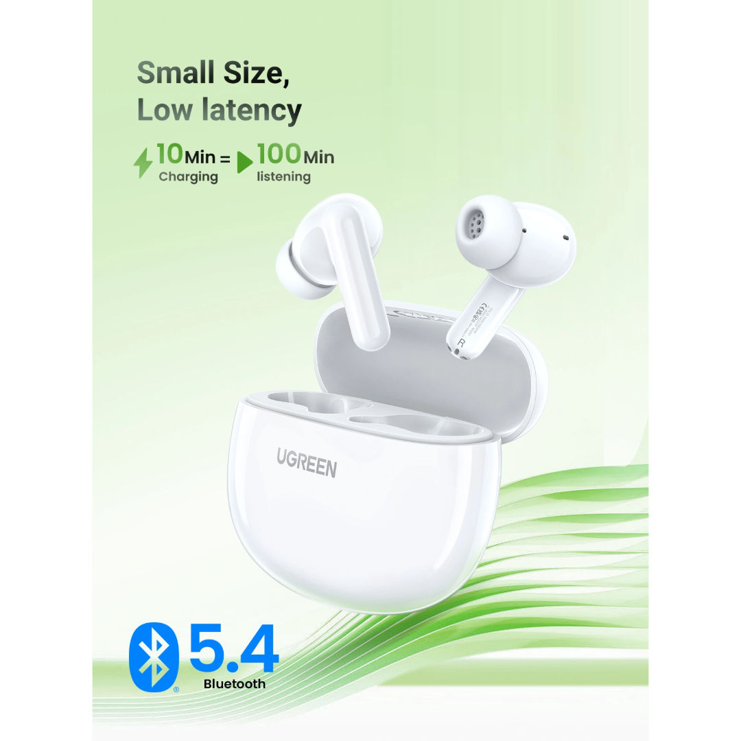 UGREEN HiTune P3 True Wireless Earbuds with Bluetooth 5.4 and ENC Noise Reduction