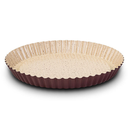 NAVA Terrestrial Flan Tray With Ceramic Nonstick Coating, 27cm