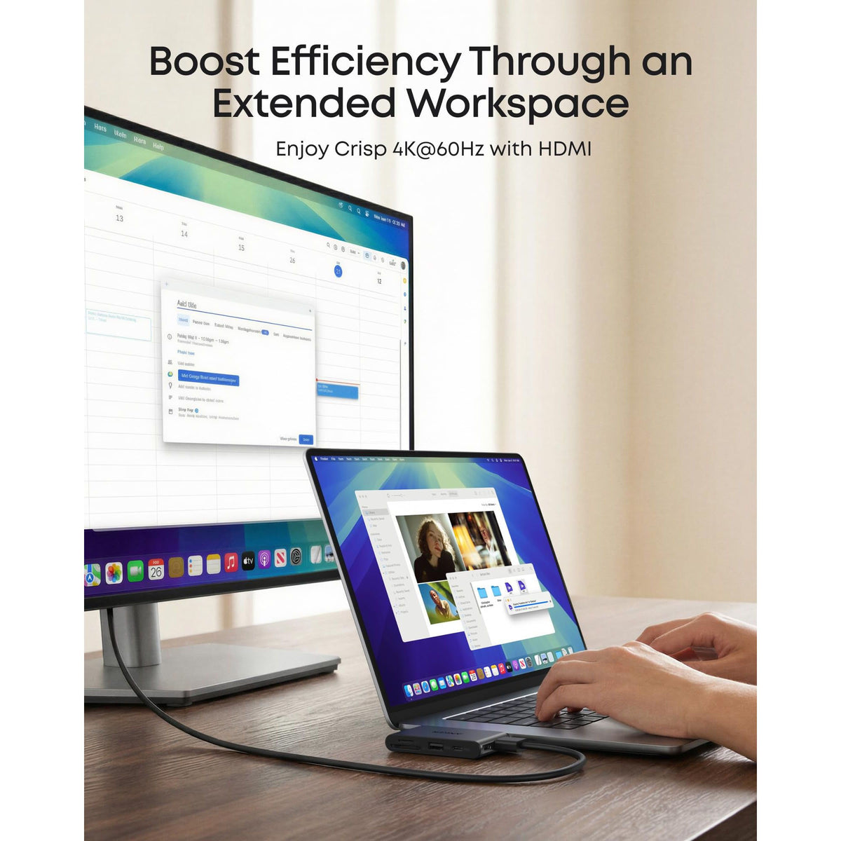 Anker Nano 6-in-1 USB-C Hub, Black