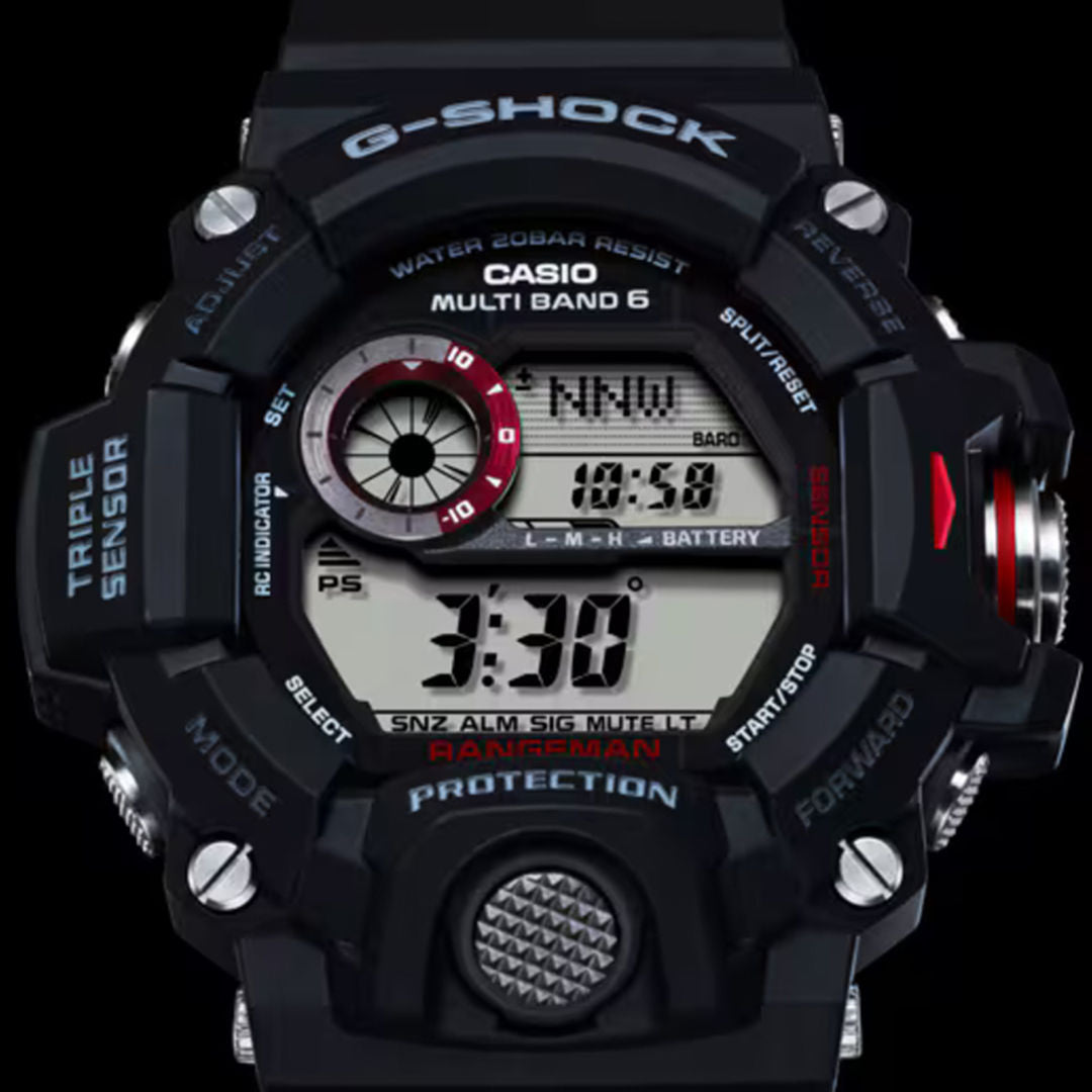 Casio GW-9400-1 G-SHOCK RANGEMAN Digital Watch for Men