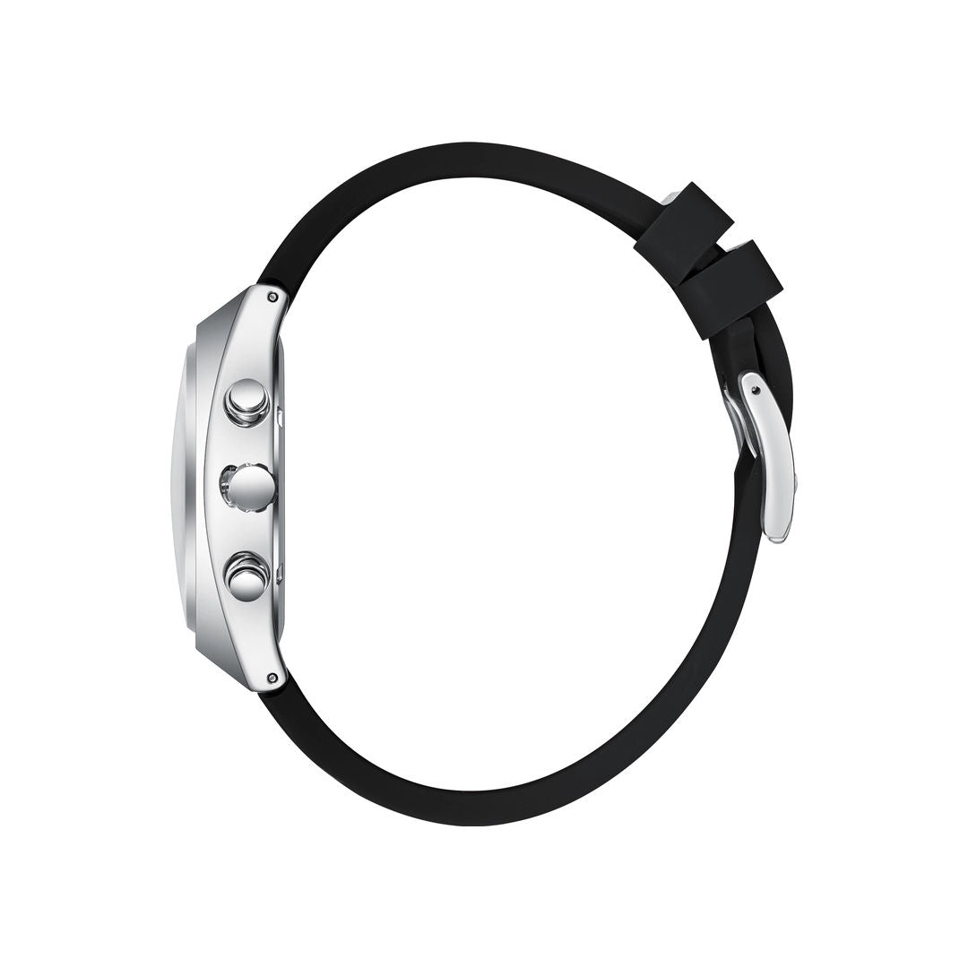 Lee Cooper Men's Multi Function Silicone Strap Watch, LC08388 Series