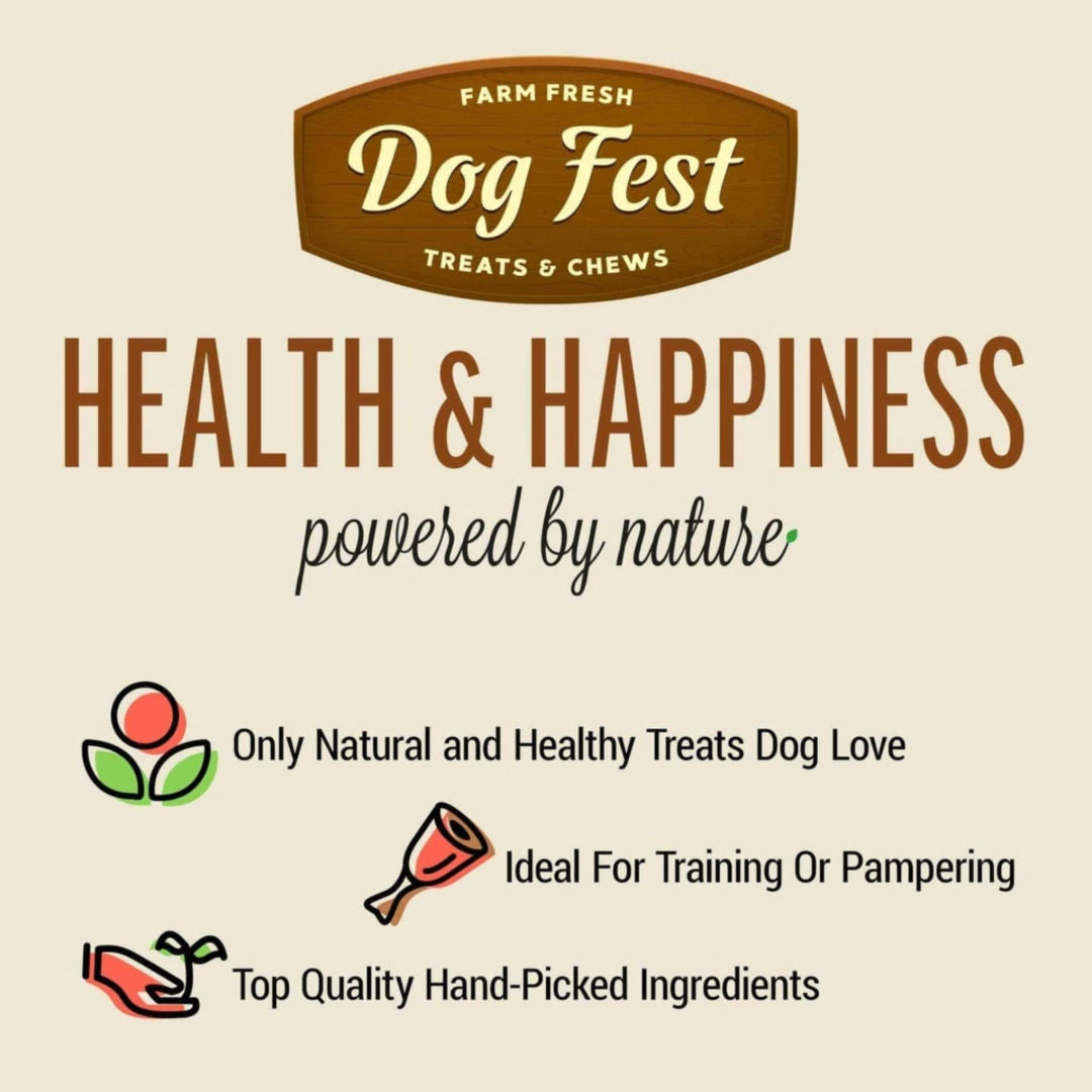 Dog Fest Flavor Braids With Chicken, Duck And Fish, 90gm