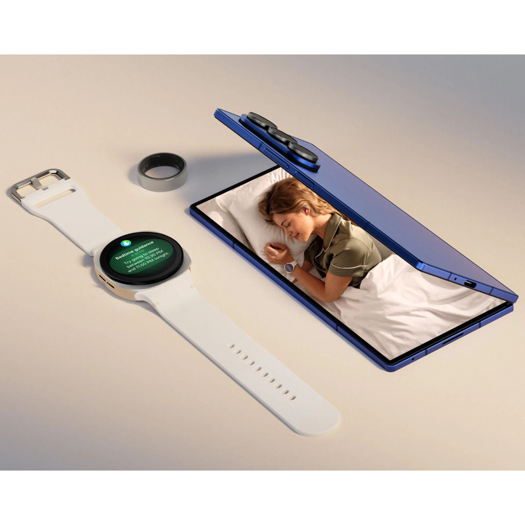 Samsung Galaxy Watch8 LTE 44mm Smartwatch, Sapphire Glass & Armor Aluminum, 5ATM + IP68, Silver