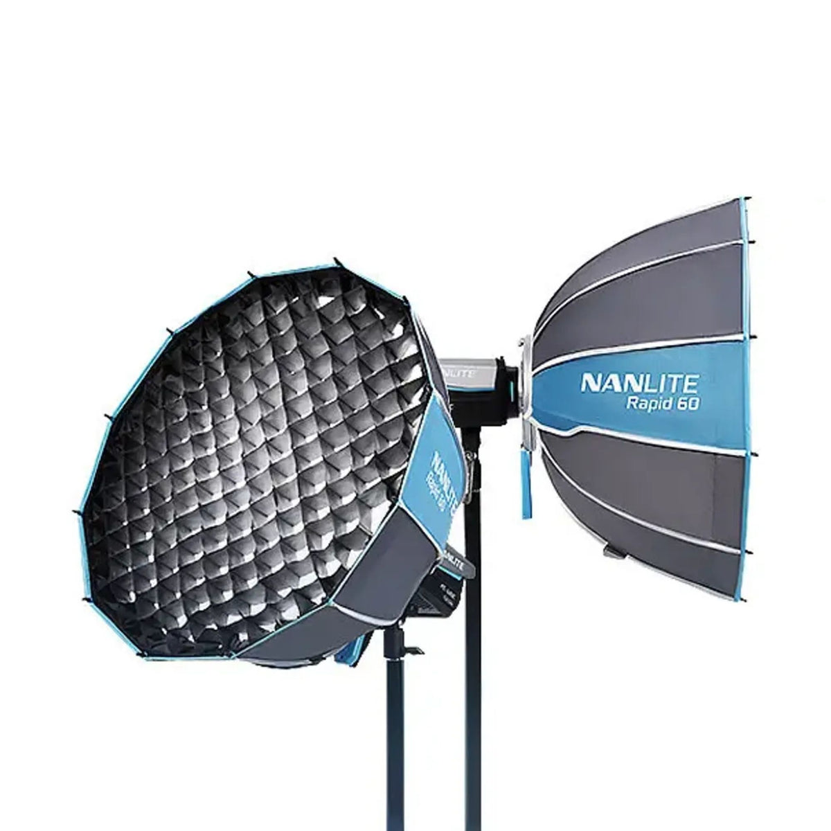 Nanlite Rapid 60 Octagonal Softbox with FM Mount, 60cm, SB-FM-RP60, includes Grid