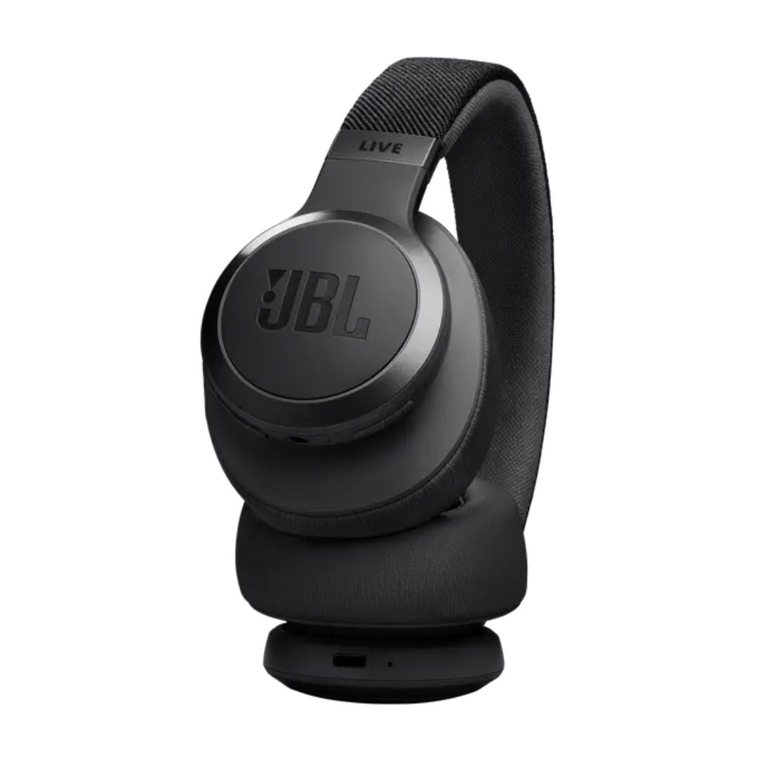 JBL Live 770 NC Wireless Over-Ear ANC Headphones, 65-Hour Battery Life