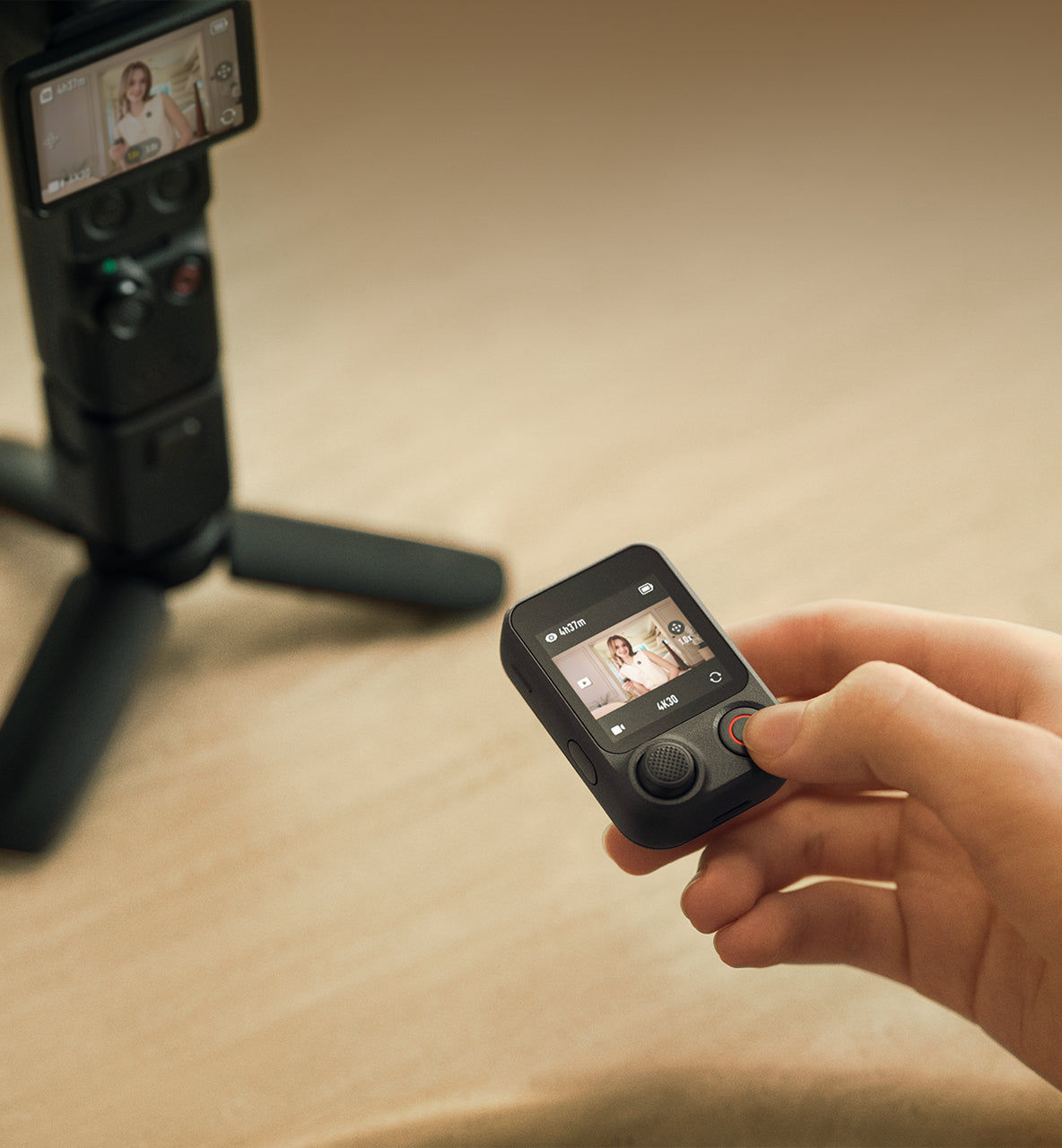 DJI Osmo Pocket 4P Vlog Combo Handheld Gimbal Camera, 1" CMOS, 4K/240fps, Dual Lens, 103GB Storage, Black