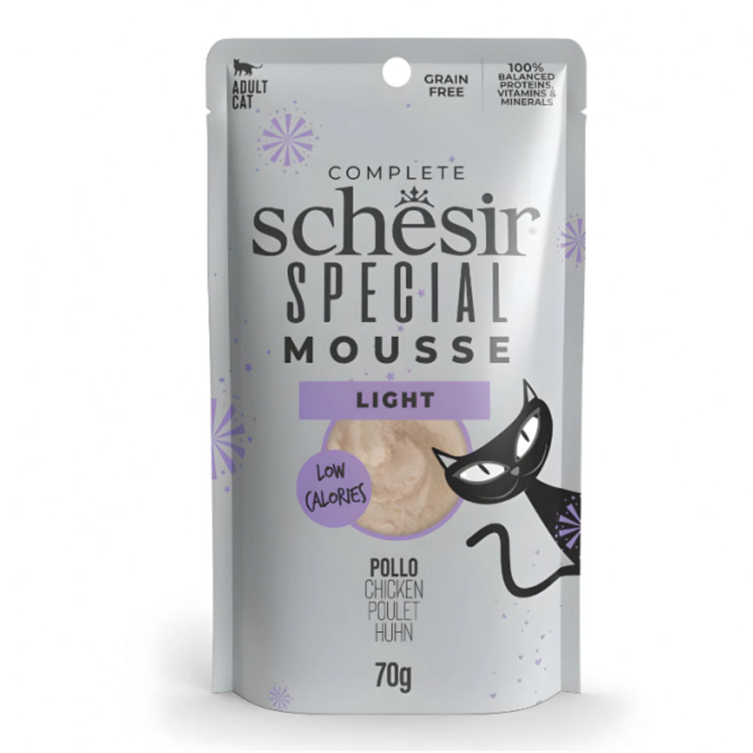 Schesir Special Mousse Light Chicken Adult Cat Wet Food, 70gm