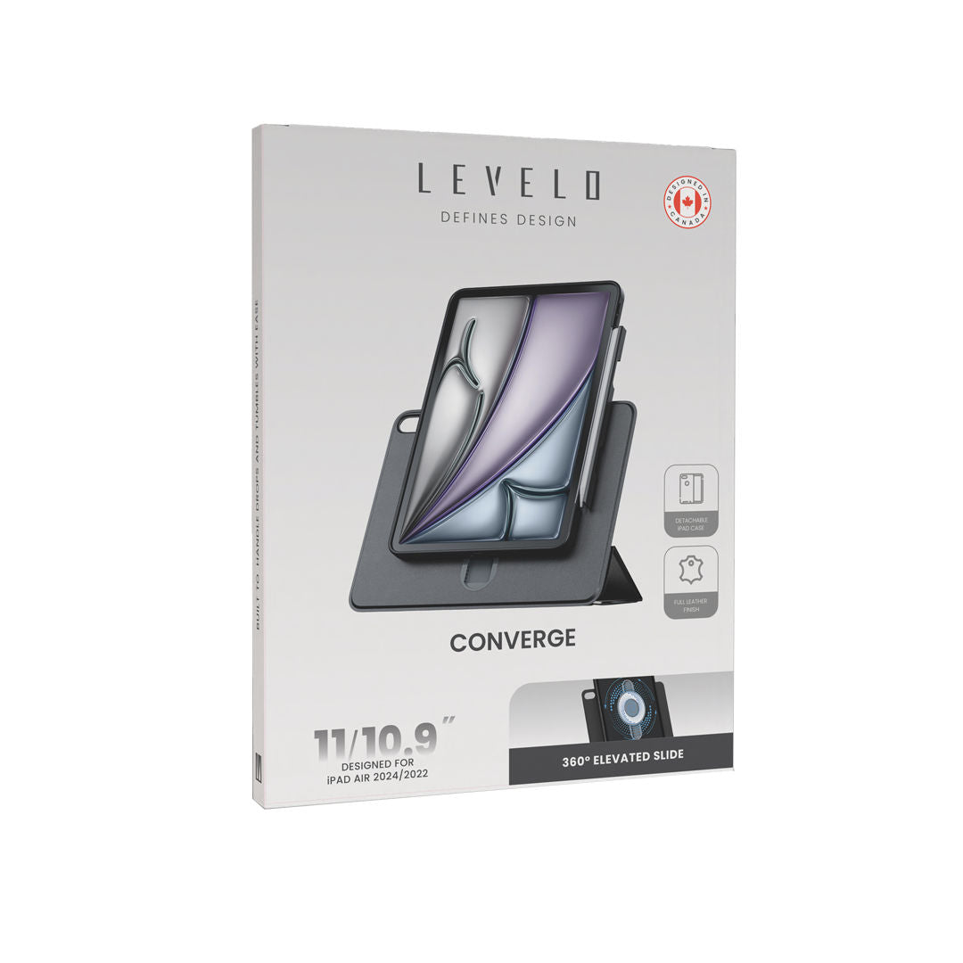 Levelo Converge Detachable Case For Apple iPad, Split Magnetic Type