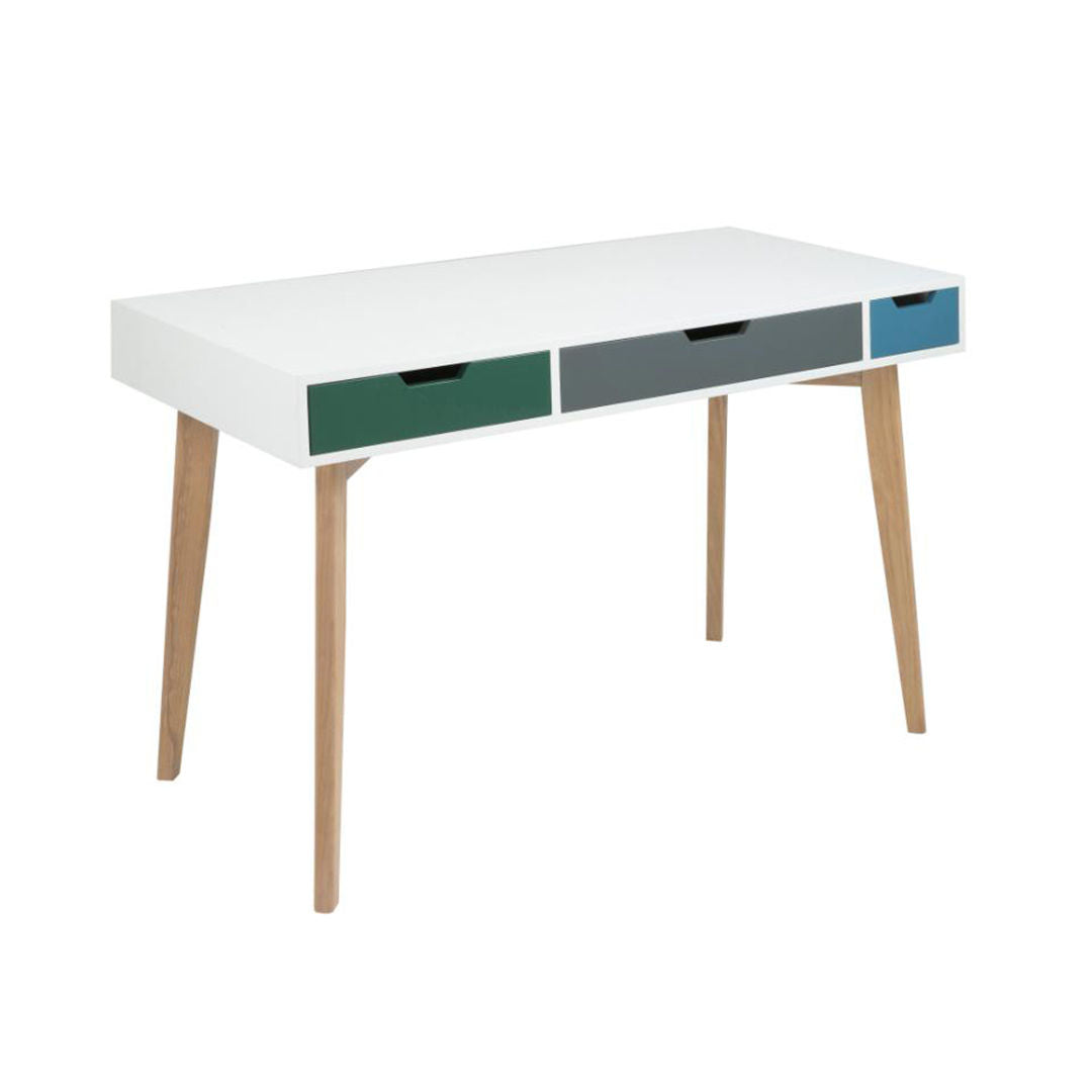 Tess Desk Table Top, White