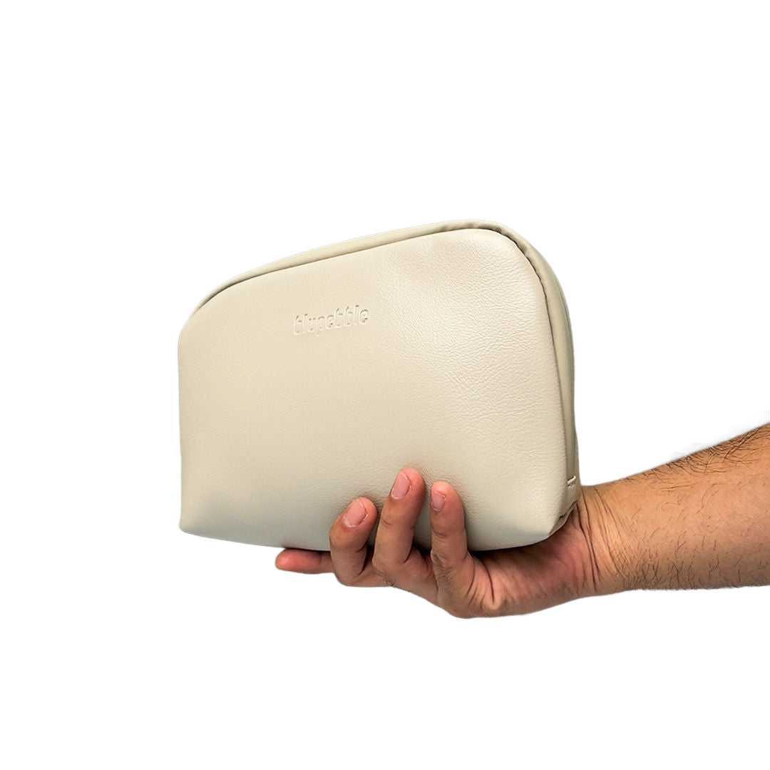 Blupebble Voyager Travel Pouch, Beige