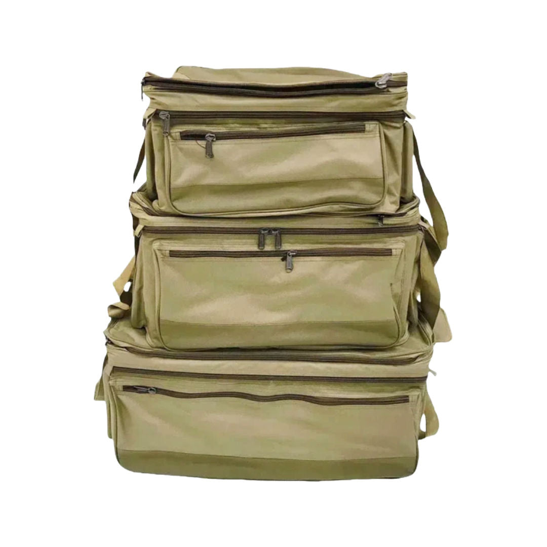 Waterproof Camping Luggage Bag with Handle, Portable Durable Travel Storage Suitcase