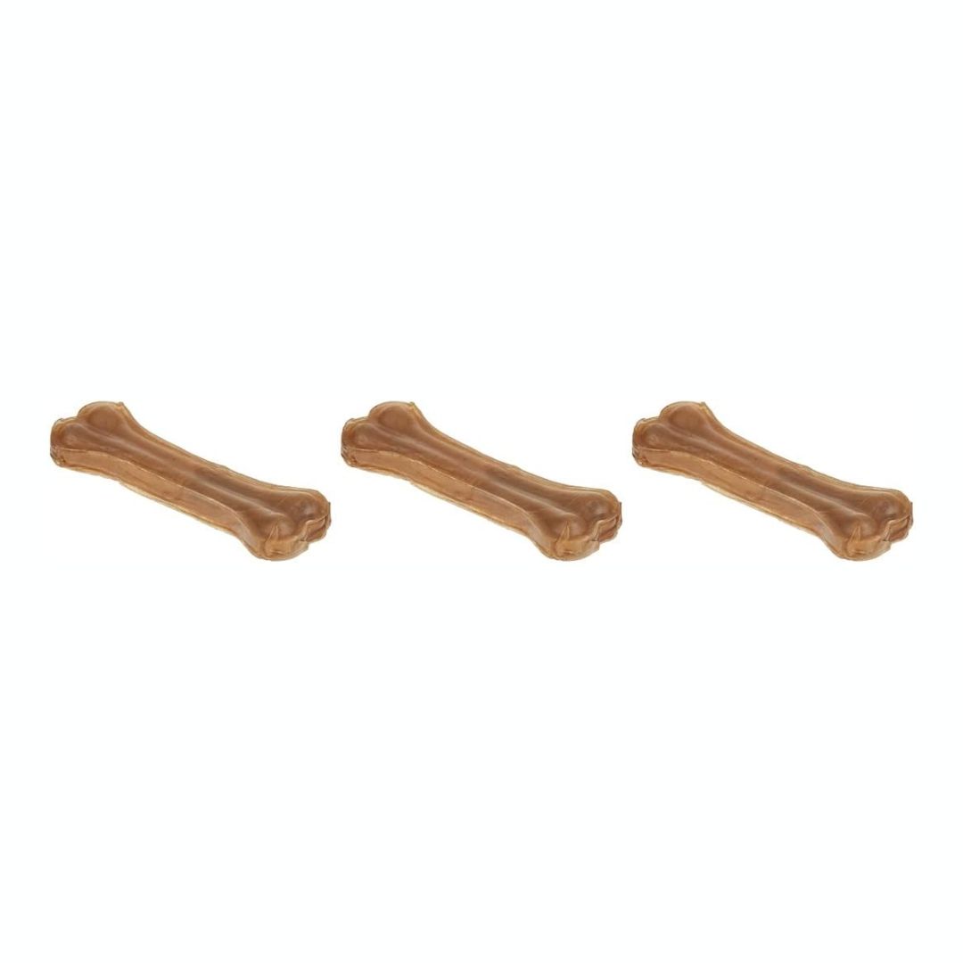 Padovan Natural Chews Bone, 14cm, Pack of 3 x 70g Each