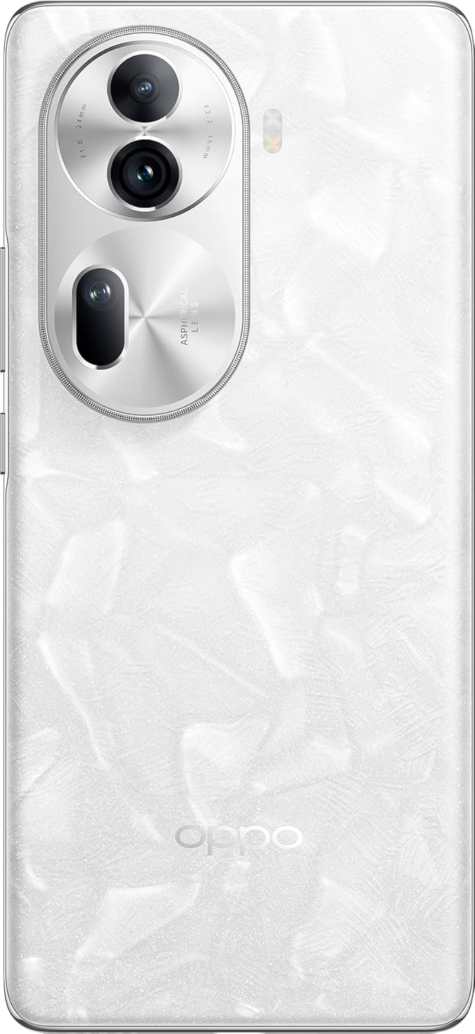 Oppo Reno 11 Pro 5G 6.7" 120Hz AMOLED Display, 12GB RAM, 512GB Storage, Pearl White