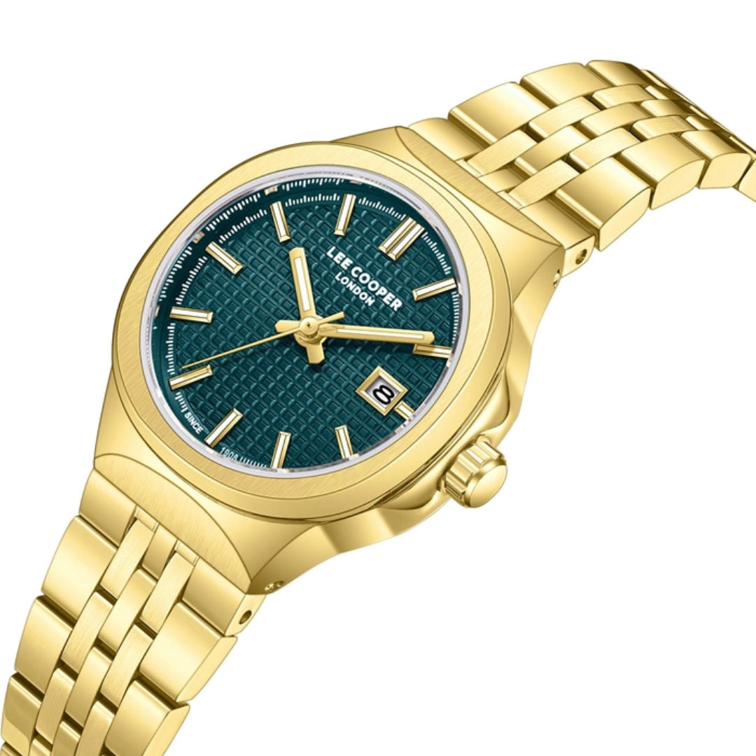 Lee Cooper Women's Super Metal Case Watch, LC08394 Series
