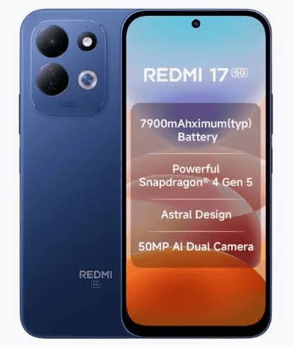 Redmi 17 5g 4/128gb-Black