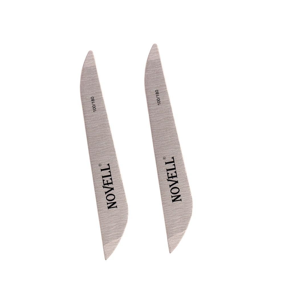 Novell Nail File Wing Zebra, 2-Pieces/Pack
