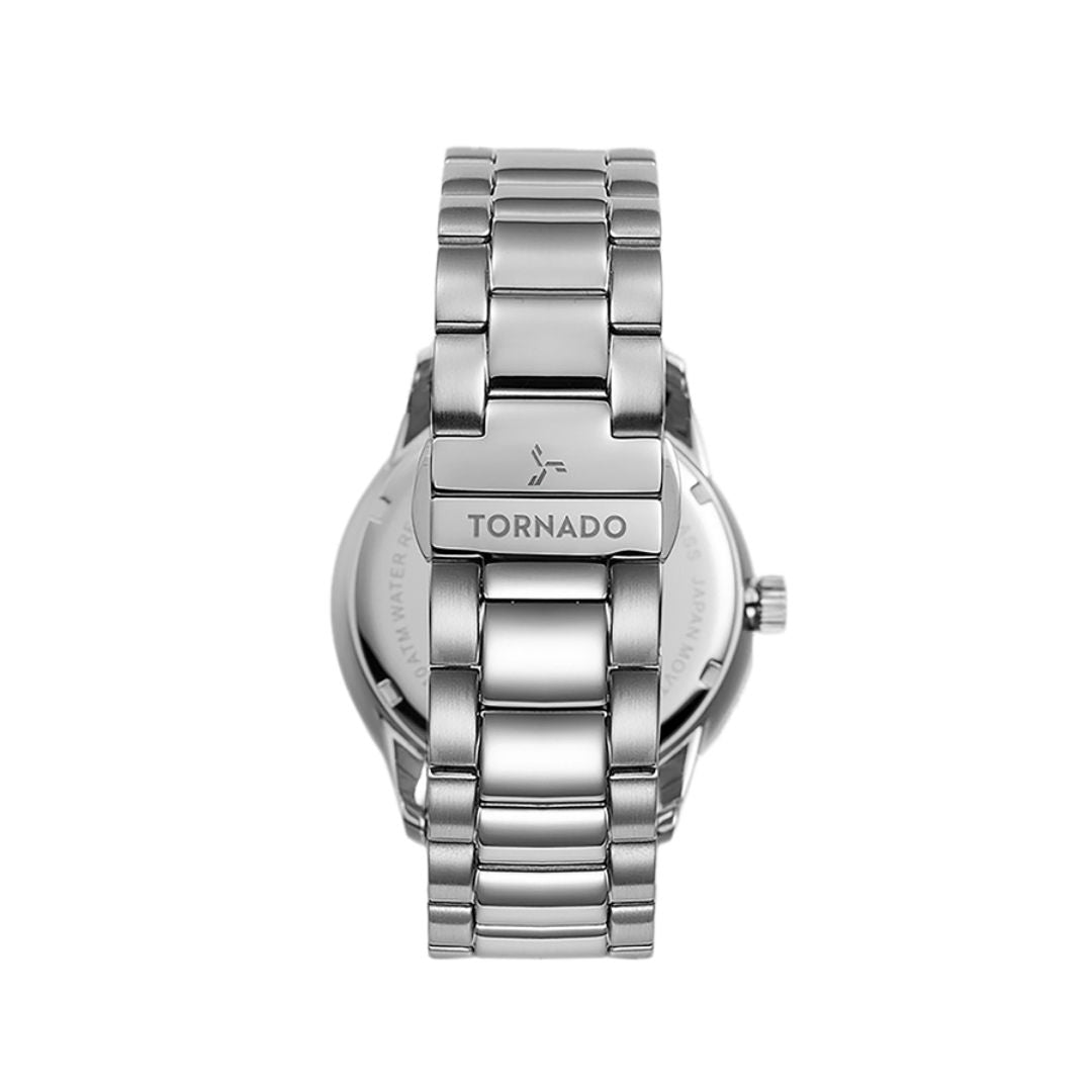 TORNADO Men's Analog Stainless Steel Wrist Watch, T23001 Seires