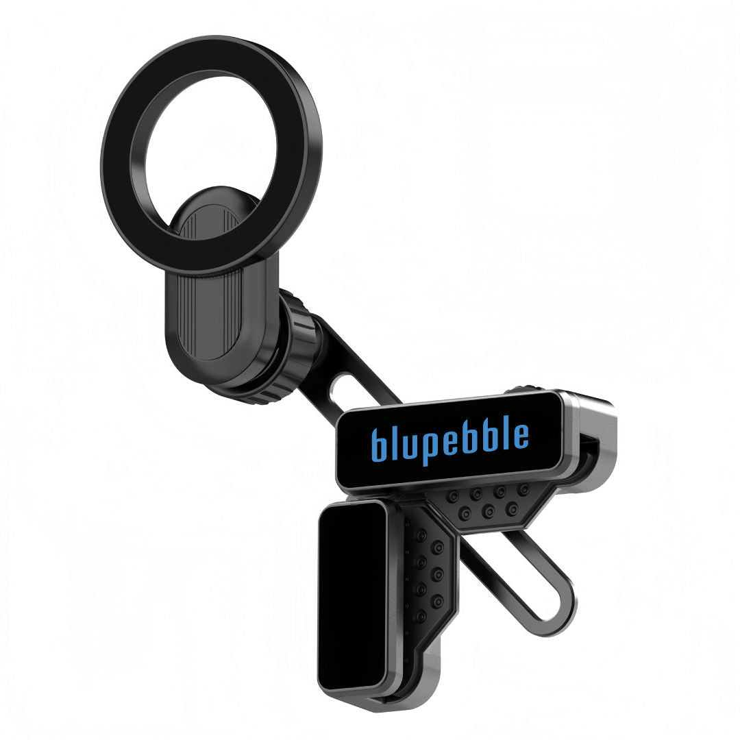 Blupebble Roadmag Halo Screen Clip Holder Black