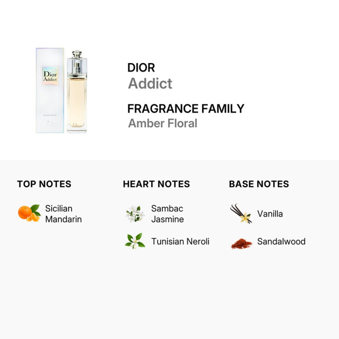 Dior Addict Eau de Toilette for Women, 100ml