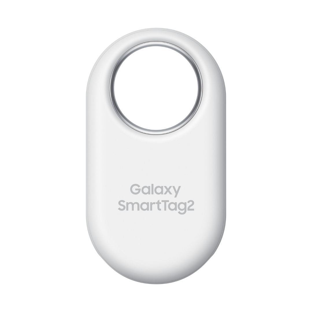 Samsung Galaxy SmartTag2 Bluetooth Tracker, White, Pack of 1, Up to 500 Days Battery