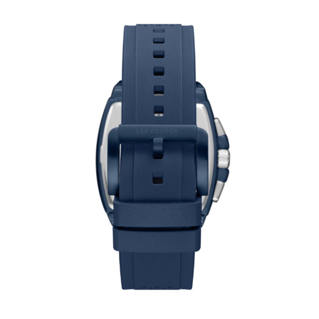 Lee Cooper Men's Multi Function Dark Blue Dial Watch, LC08081.999 Series